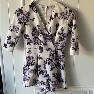 Floral romper
